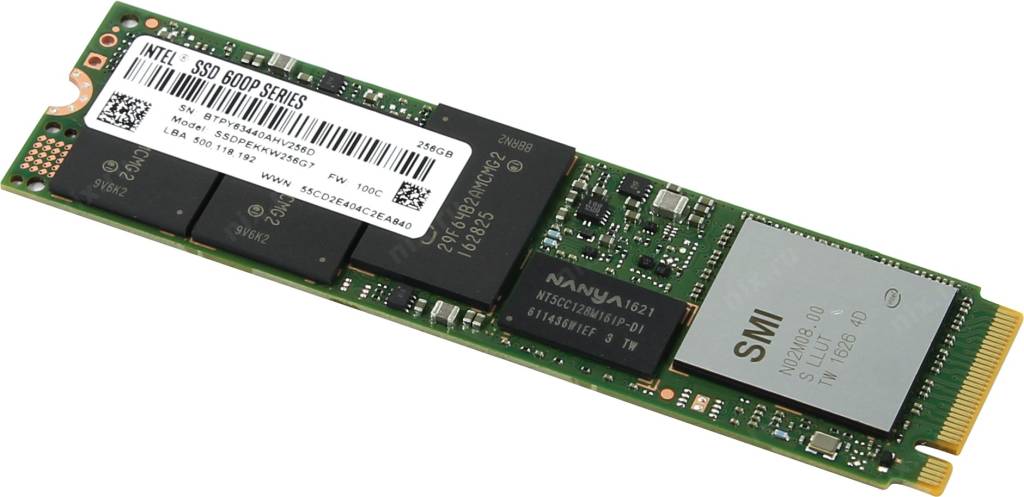   SSD 256 Gb M.2 2280 M Intel 600p Series [SSDPEKKW256G7X1]