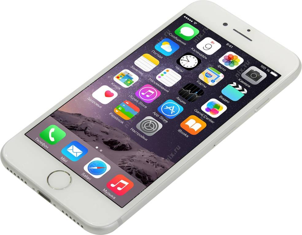   Apple iPhone 7[MN932RU/A 128Gb Silver](A10,4.7 1334x750 Retina,4G+BT+WiFi+GPS/,12Mp