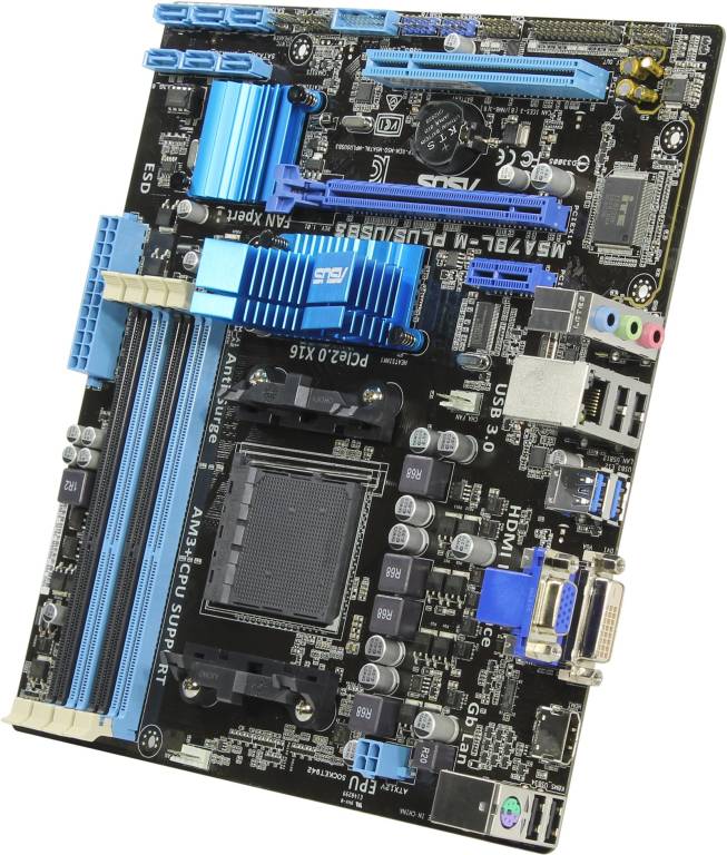    SocAM3+ ASUS M5A78L-M PLUS/USB3 (RTL) [AMD 760G]PCI-E+SVGA+DVI+HDMI GbLAN S