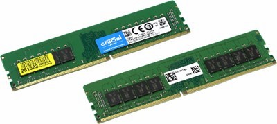    DDR4 DIMM 16Gb PC-19200 Crucial [CT2K8G4DFD824A] KIT 2*8Gb CL17