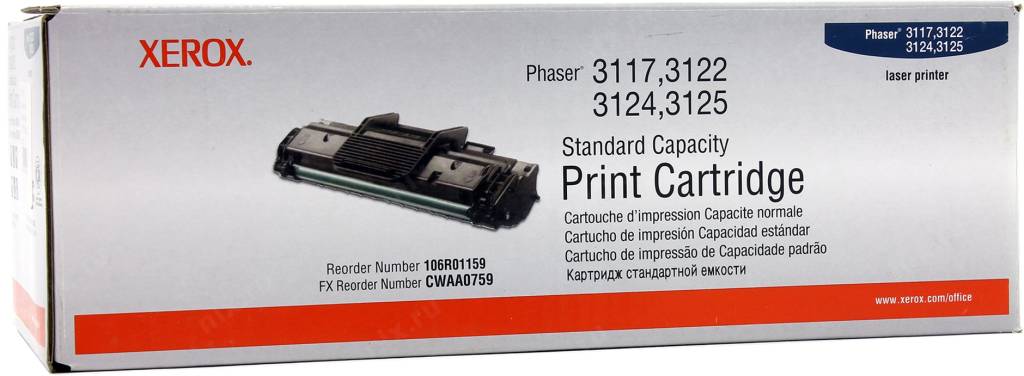  - Xerox 106R01159 Black (o)  Phaser 3117/3122