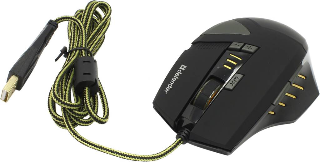   USB Defender Warhead Gaming Mouse [GM-1760] (RTL) 8.( ) [52760]