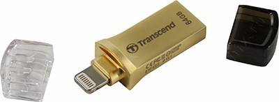   USB3.1/Lightning 64Gb Transcend [TS64GJDG500G] JetDrive Go 500G (RTL)
