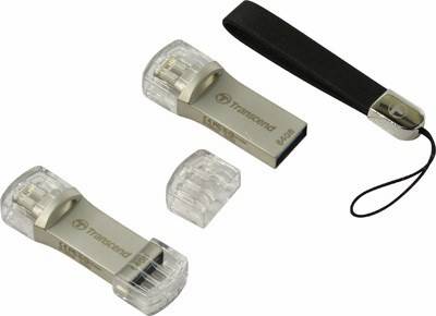   USB3.1/Lightning 64Gb Transcend [TS64GJDG500S] JetDrive Go 500S (RTL)