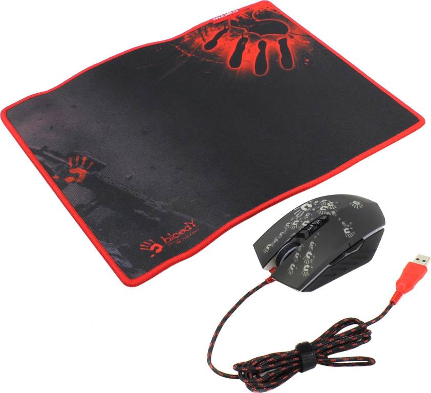   USB Bloody Gaming Mouse [A6081] (RTL) 8.( ), 