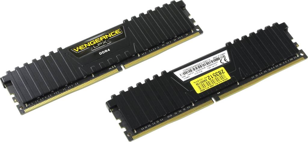    DDR4 DIMM 32Gb PC-17000 Corsair Vengeance LPX [CMK32GX4M2A2133C13] KIT 2*16Gb