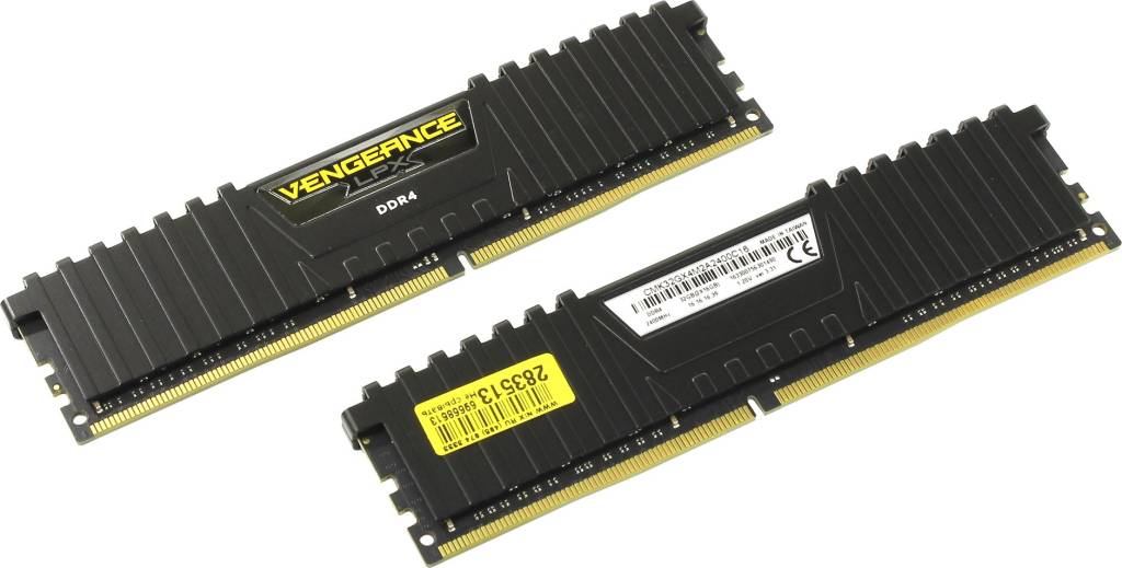    DDR4 DIMM 32Gb PC-19200 Corsair Vengeance LPX [CMK32GX4M2A2400C16] KIT 2*16Gb