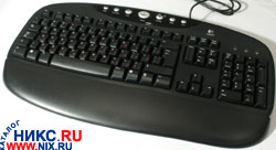   PS/2 Logitech Internet Pro Keyboard Y-SZ49 Black Ergo 104+8 /[967450]