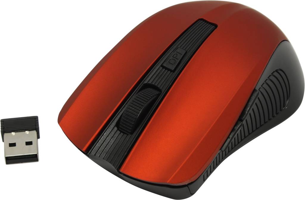   USB SVEN Wireless Optical Mouse [RX-345 Wireless Red] (RTL) 6.( )
