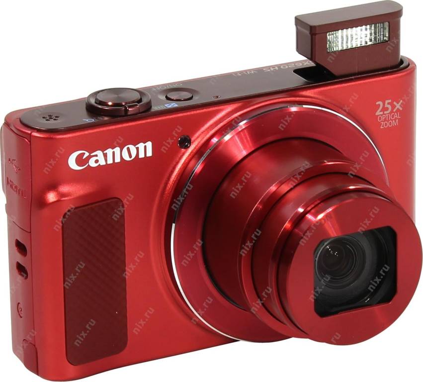    Canon PowerShot SX620 HS[Red](20.2Mpx,25-625mm,25x,F3.2-6.6,JPG,SDXC,3.0,WiFi,NFC,U