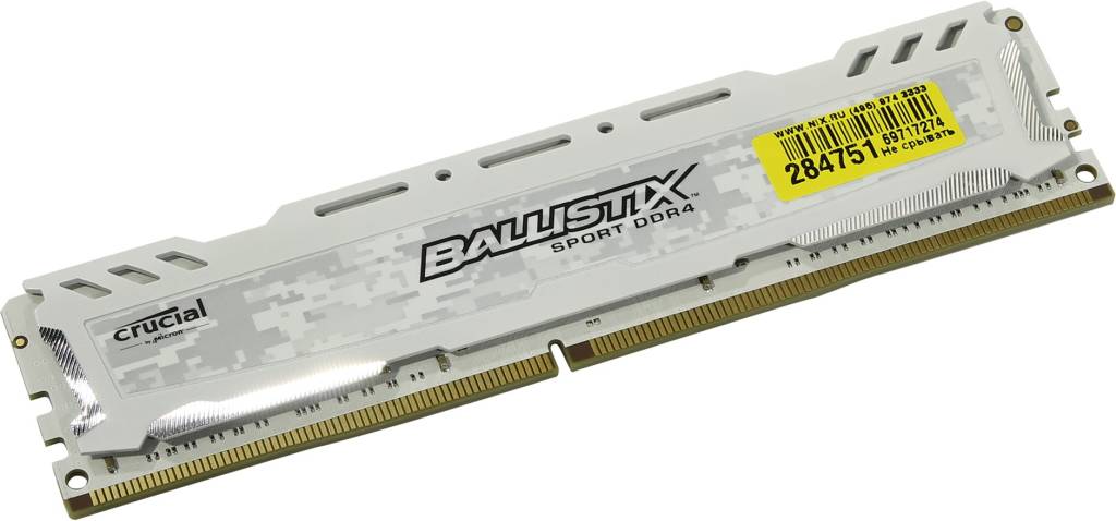    DDR4 DIMM 16Gb PC-19200 Crucial Ballistix Sport [BLS16G4D240FSC]