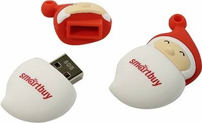   USB2.0  8Gb SmartBuy NY series [SB8GBSantaA] (RTL)