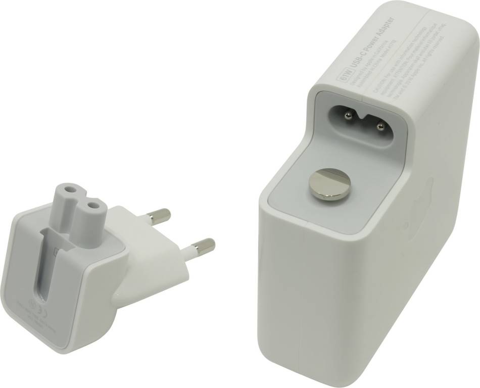   Apple [MNF72Z/A] 61W USB-C Power Adapter
