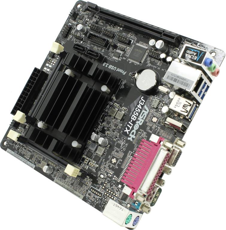    ASRock J3455B-ITX(J3455 onboard)(RTL)PCI-E Dsub+HDMI GbLANSATA Mini-ITX 2DD
