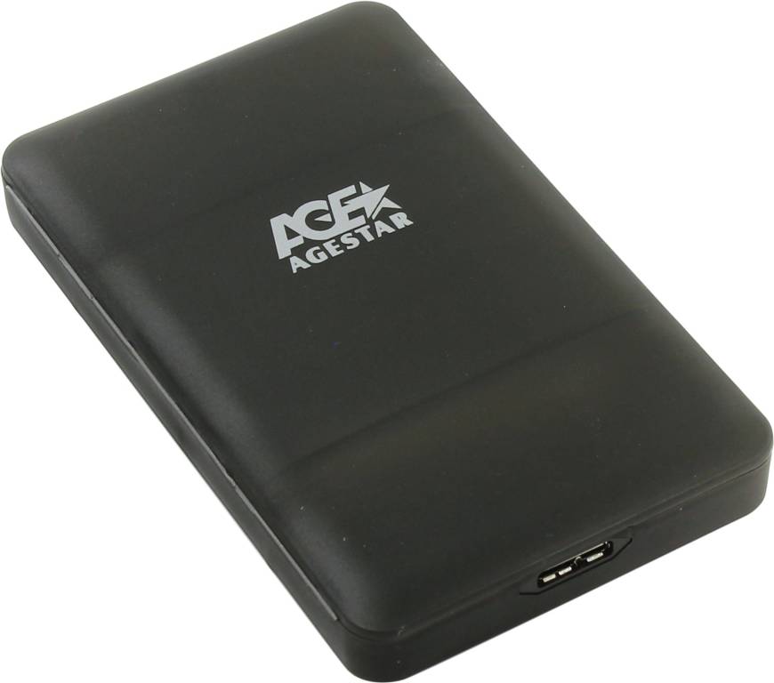    USB3.1  . 2.5 SATA HDD AgeStar [31UBCP3-Black]