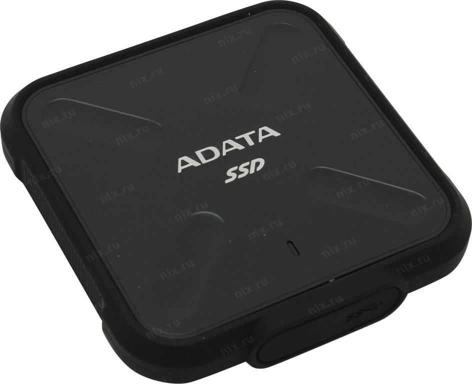   USB3.1 SSD 512 Gb ADATA SD700 [ASD700-512GU3-CBK] 3D TLC