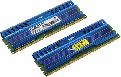    DDR3 DIMM  8Gb PC-12800 Patriot Viper [PV38G160C9KBL] KIT 2*4Gb CL9