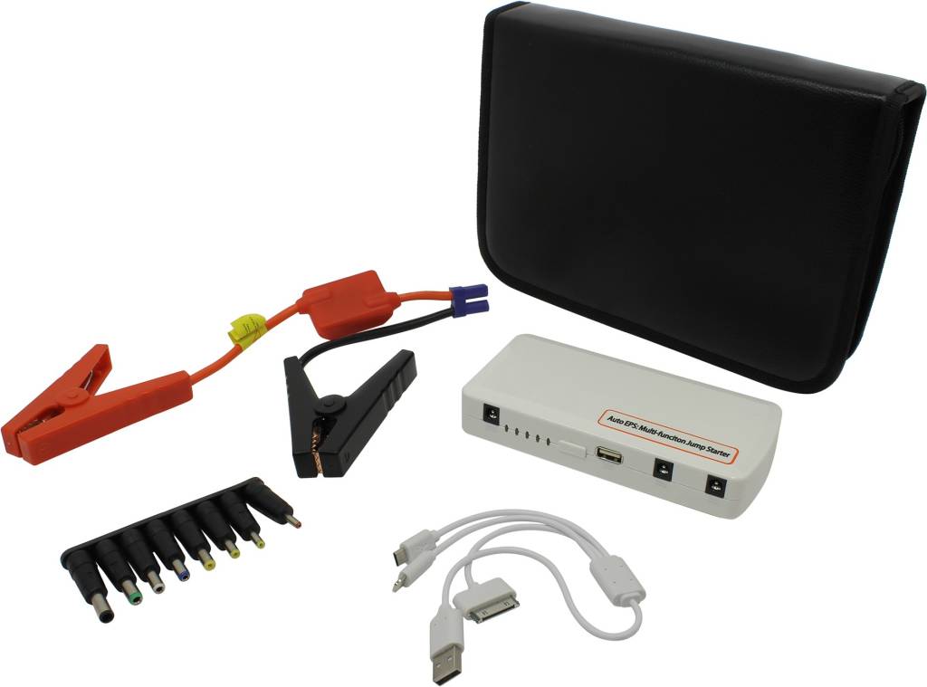    KS-is Power Bank KS-268 White(USB 2A,12V 200A,15000mAh,13,Li-Pol)