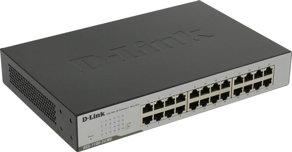   24-. D-Link [DGS-1100-24/ME/B2A]  (24UTP 10/100/1000Mbps)