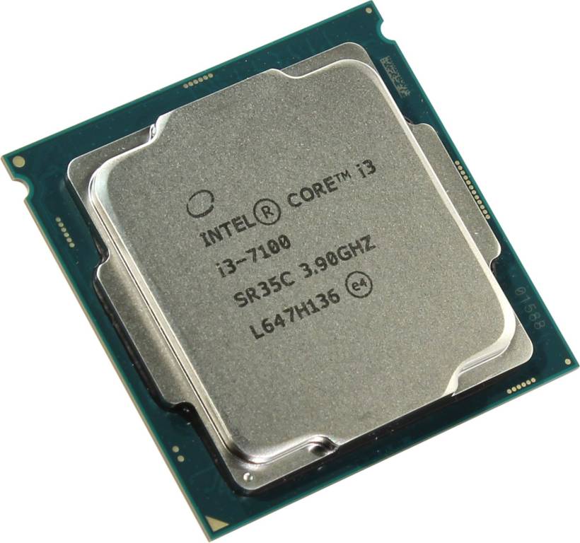   Intel Core i3-7100 3.9 GHz/2core/SVGA HD Graphics 630/0.5+ 3Mb/51W/8 GT/s LGA1151