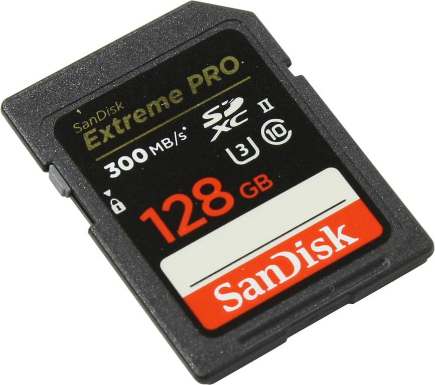    SDXC 128Gb SanDisk Extreme Pro [SDSDXPK128G-GN4IN] UHS-II U3