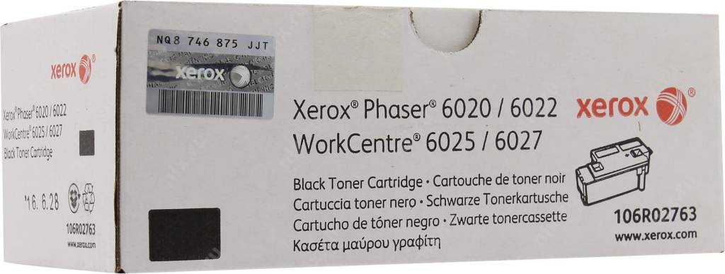  - Xerox 106R02763 Black ()  Phaser 6020/6022/WorkCentre 6025/6027 ,2K