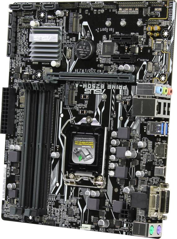    LGA1151 ASUS PRIME B250M-A(RTL)[B250]PCI-E Dsub+DVI+HDMI GbLAN SATA MicroATX 4DDR4