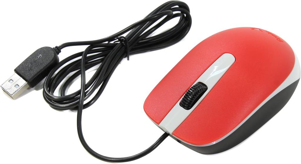   USB Genius Optical Mouse DX-160 [Red] (RTL) 3.( ) (31010237101)