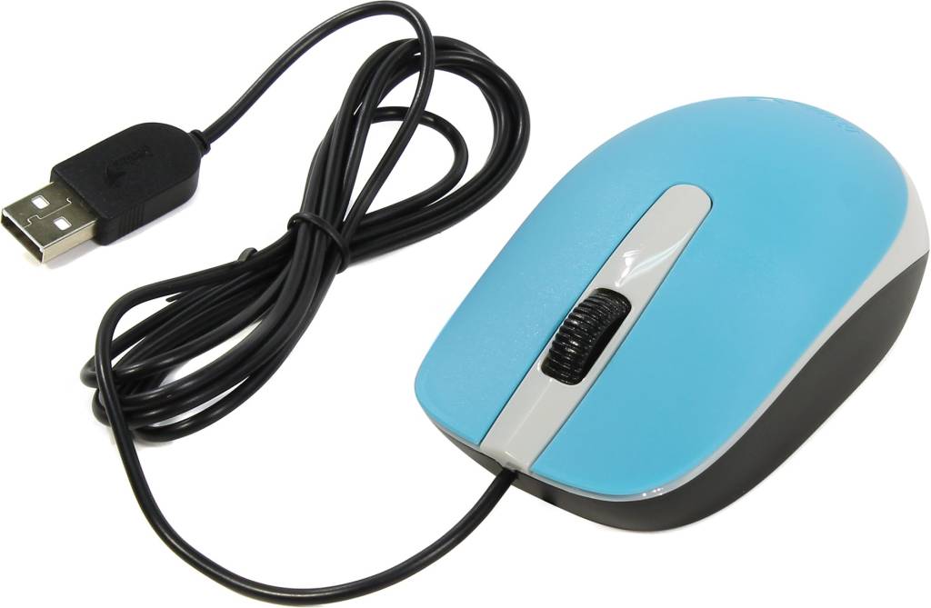   USB Genius Optical Mouse DX-160 [Blue] (RTL) 3.( ) (31010237102)