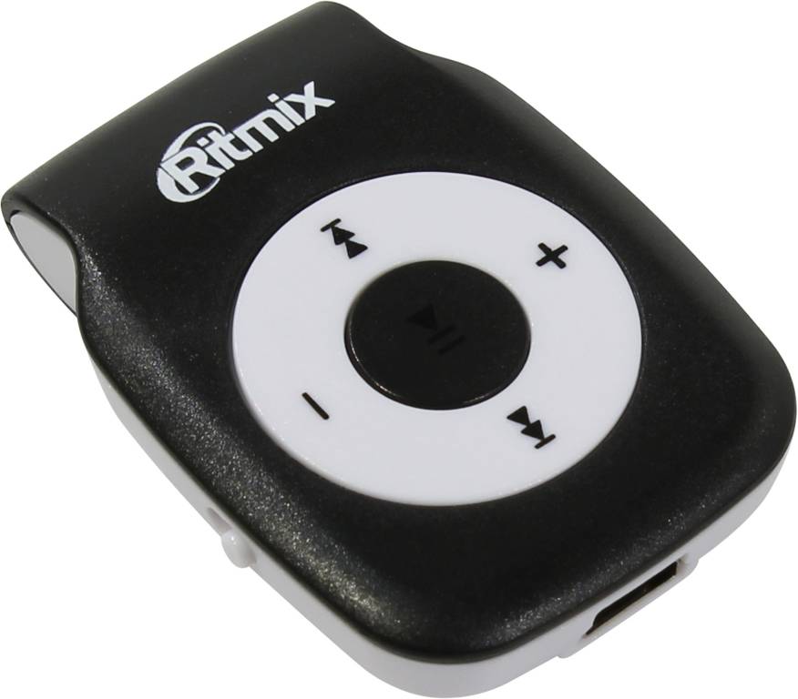   Ritmix [RF-1015] Black (MP3 Player, MicroSD, USB2.0, Li-lon)