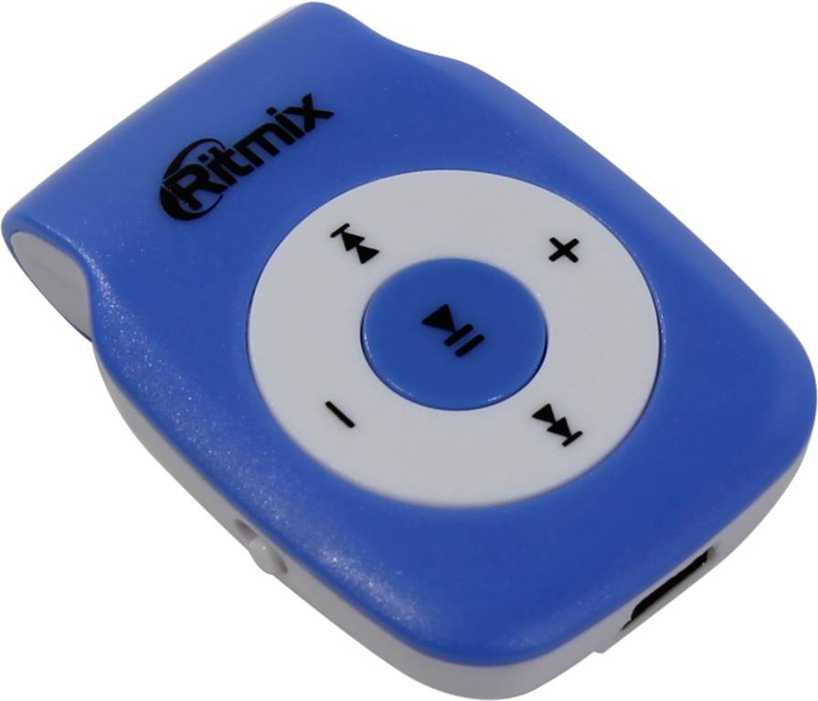   Ritmix [RF-1015] Blue (MP3 Player, MicroSD, USB2.0, Li-lon)