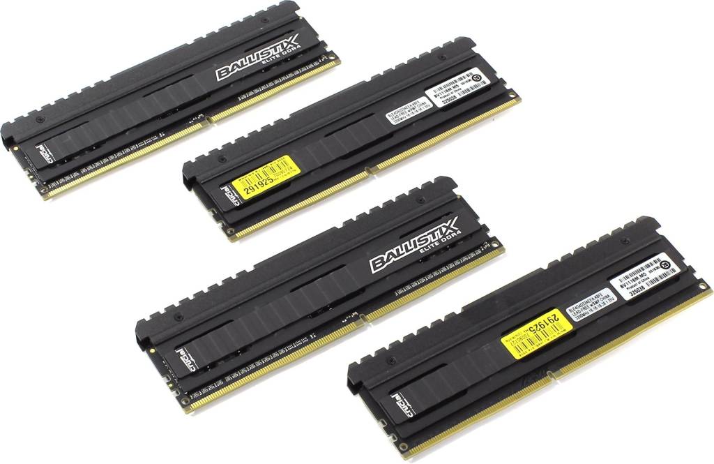    DDR4 DIMM 16Gb PC-25600 Crucial Ballistix Elite [BLE4C4G4D32AEEA] KIT 4*4Gb