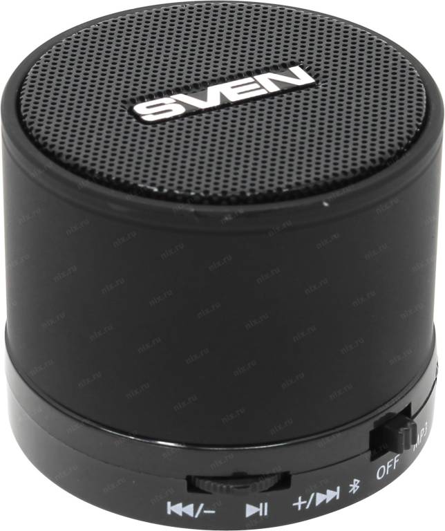   SVEN PS-45BL Black (3W, Bluetooth, microSD, FM, Li-Ion)
