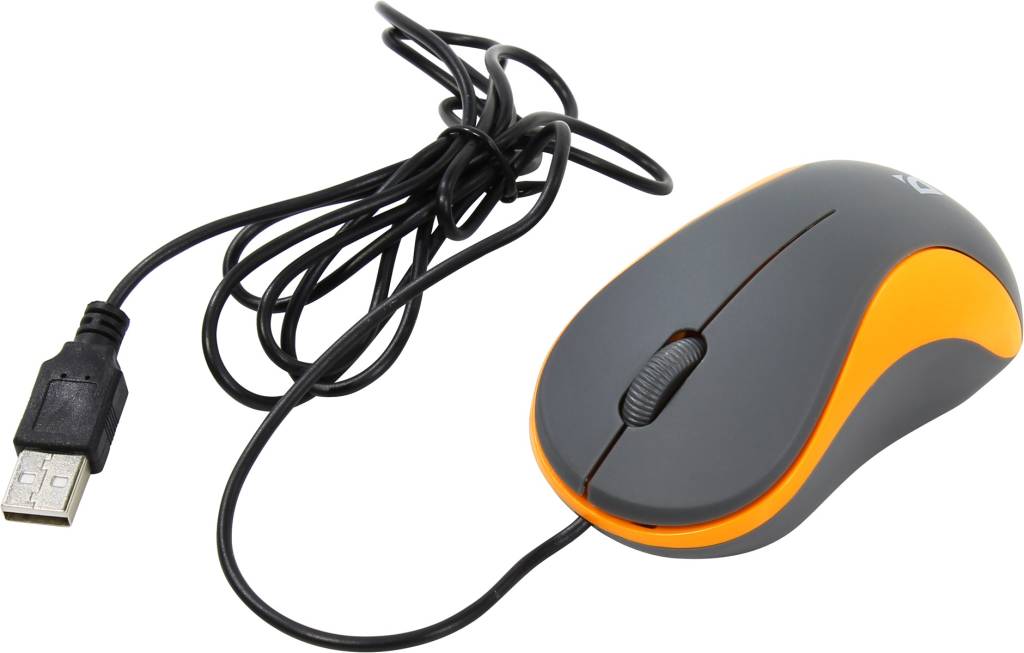   USB Defender Accura Optical Mouse [MS-970 Grey&Orange] (RTL) 3.( ) [52971]