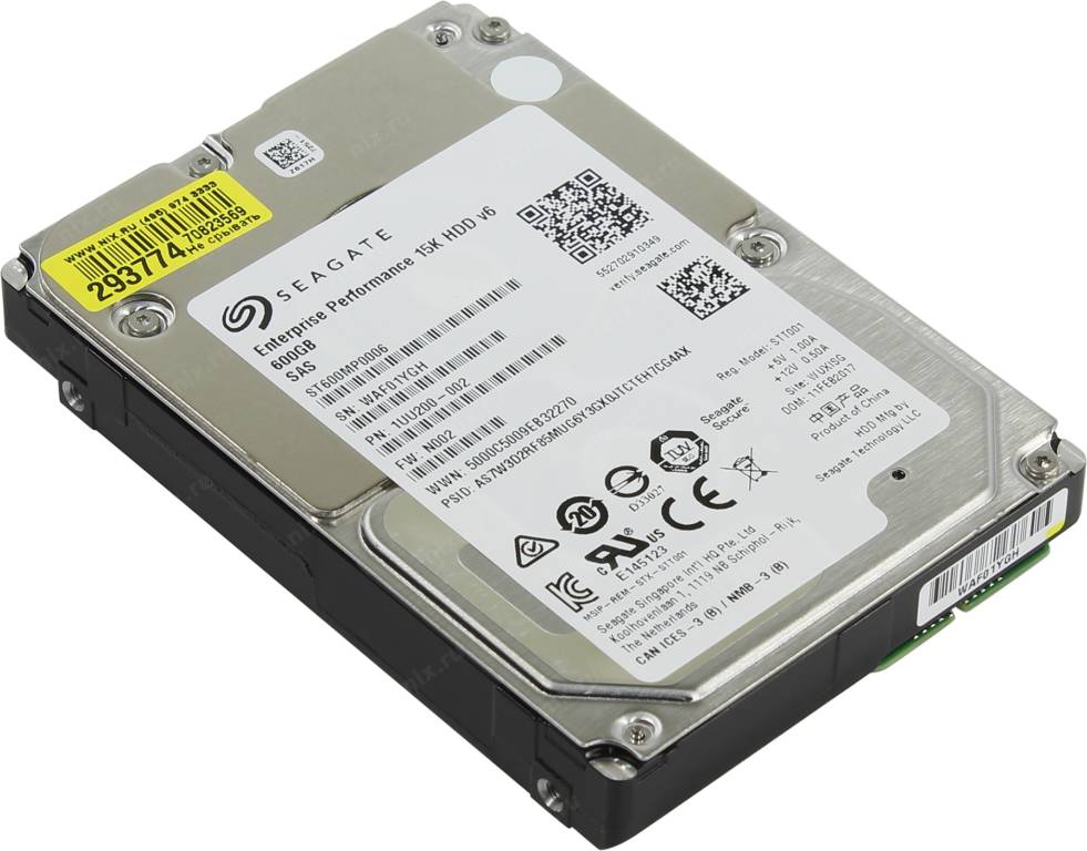 купить Жесткий диск 600 Gb SAS 12Gb/s Seagate Enterprise Performance 15K [ST600MP0006] 2.5” 15000rpm 256Mb