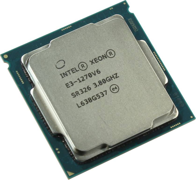   Intel Xeon E3-1270 V6 3.8 GHz/4core/1+8Mb/72W/8 GT/s LGA1151