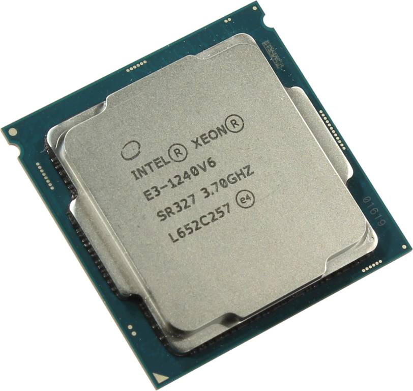   Intel Xeon E3-1240 V6 3.7 GHz/4core/1+8Mb/72W/8 GT/s LGA1151