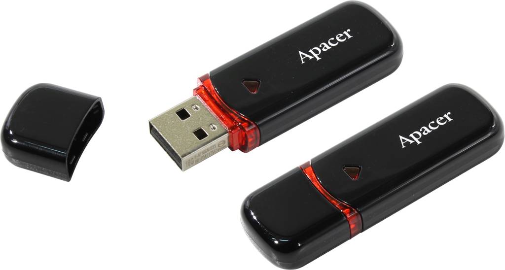  USB2.0 16Gb Apacer AH333 [AP16GAH333B-1] (RTL)