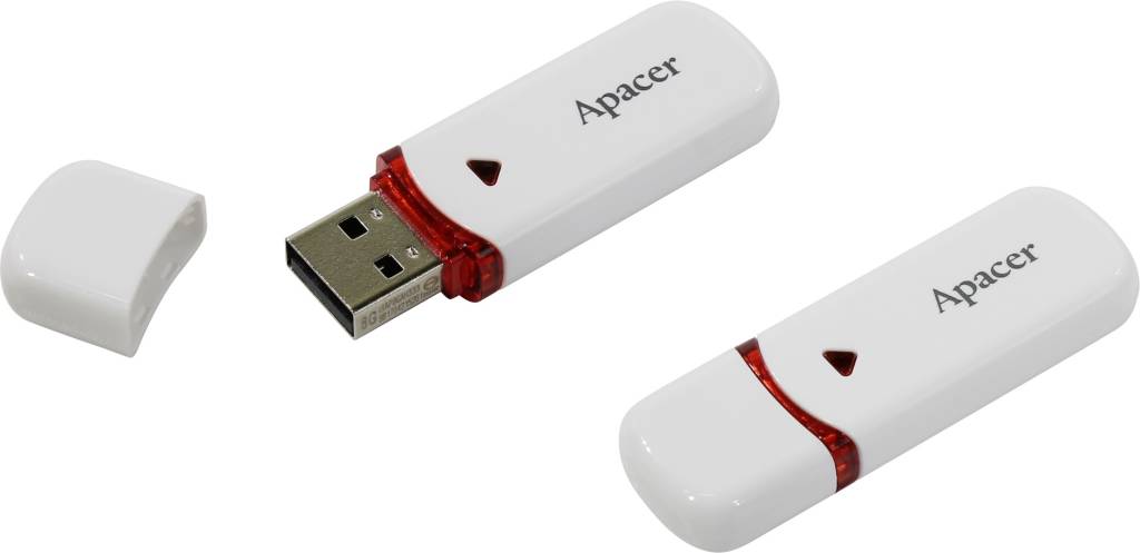   USB2.0  8Gb Apacer AH333 [AP8GAH333W-1] (RTL)