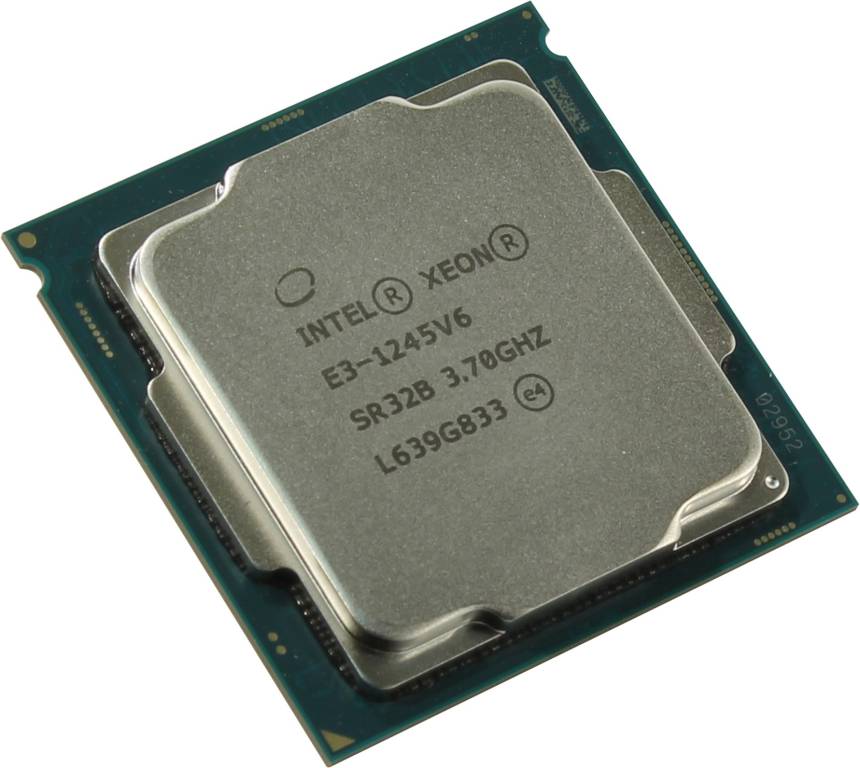   Intel Xeon E3-1245 V6 3.7 GHz/4core/SVGA HD Graphics P630/1+8Mb/73W/8 GT/s LGA1151