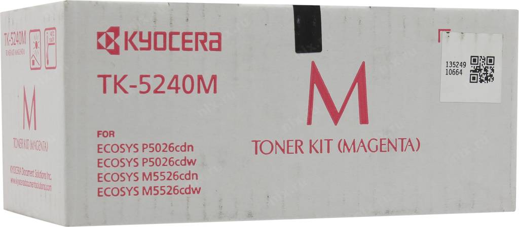  - Kyocera TK-5240M Magenta (o)  P5026cdn/P5026cdw/M5526cdn/M5526cdw