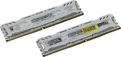    DDR4 DIMM 16Gb PC-19200 Crucial Ballistix [BLS2C8G4D240FS] KIT 2*8Gb