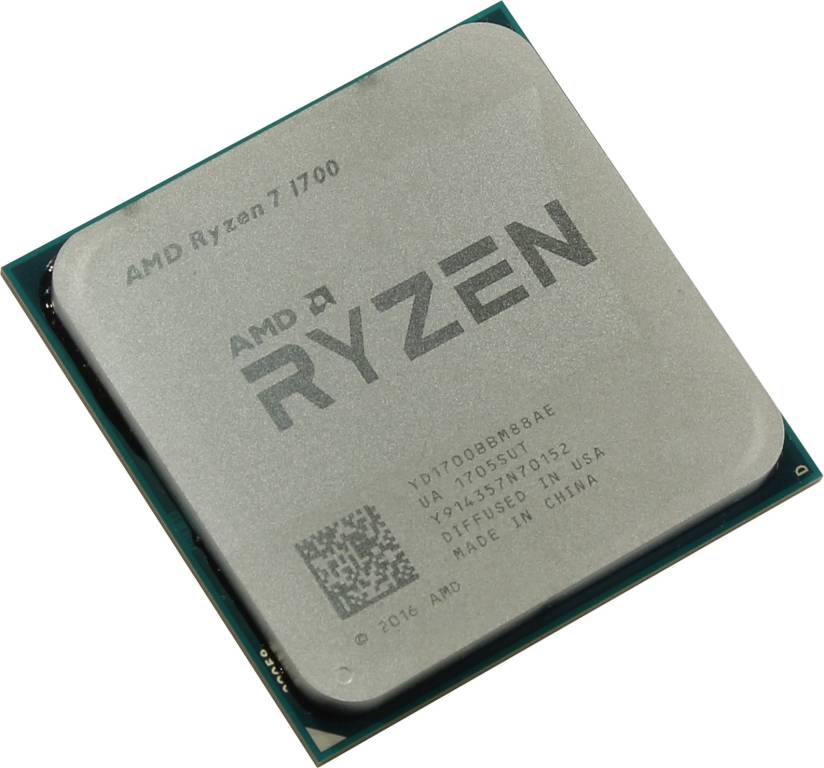   AMD Ryzen 7 1700 (YD1700B) 3.0 GHz/8core/4+16Mb/65W Socket AM4