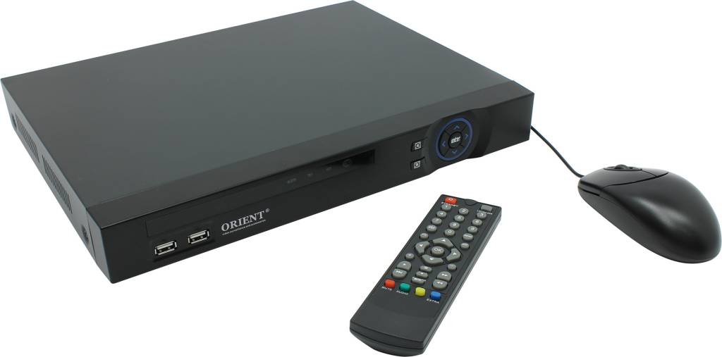    Orient[HVR-8808/4M4K](8 Video In/32 IP-cam,AHD,800FPS,2xSATA,GbLAN,
