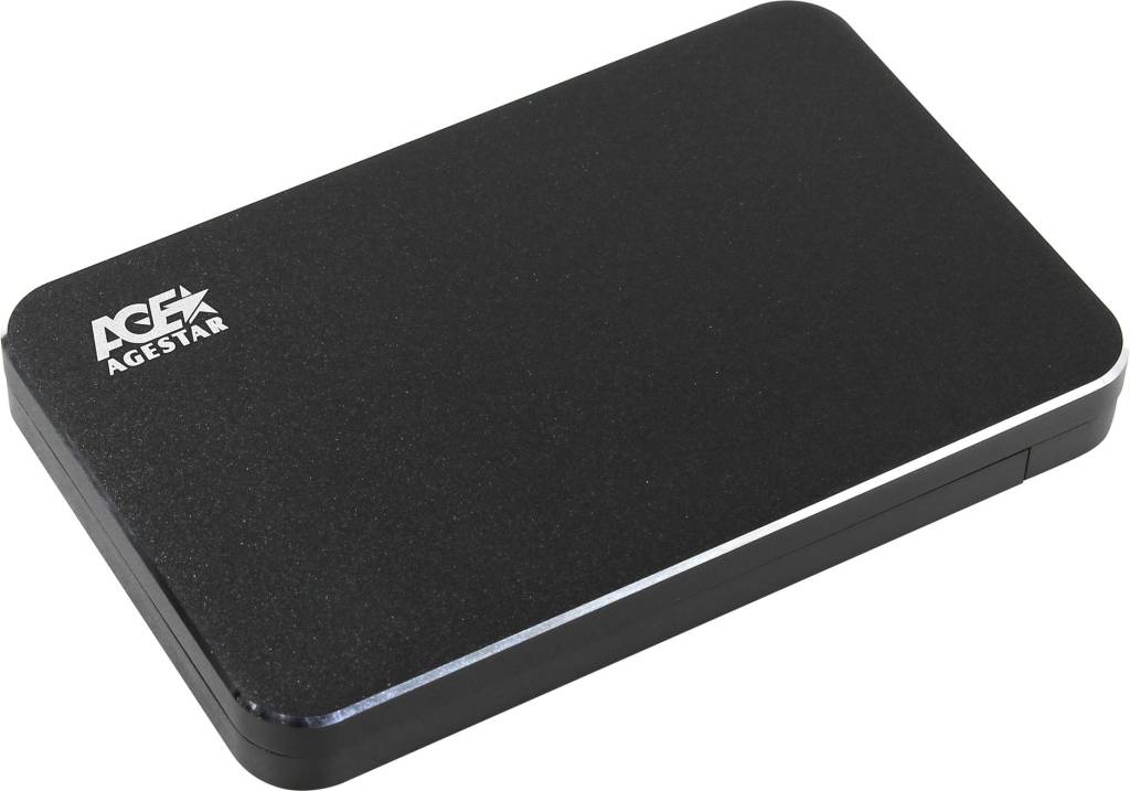    USB3.1  . 2.5 SATA HDD AgeStar [31UB2A18-Black]