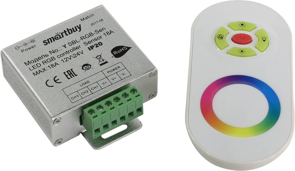   Smartbuy [SBL-RGB-Sen] LED color controller (DC12, IP20, )
