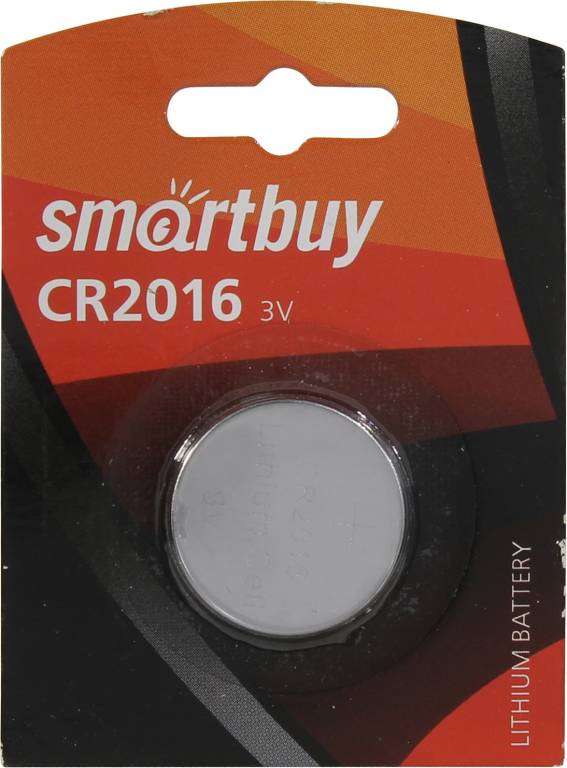  .  Smartbuy SBBL-2016-1B CR2016 (Li, 3V)