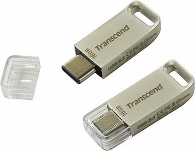   USB3.1-C OTG 16Gb Transcend [TS16GJF850S] JetFlash 850S (RTL)