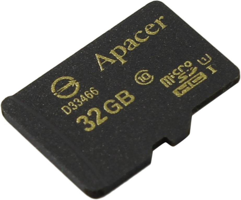    microSDHC 32Gb Apacer [AP32GMCSH10U1-RA] UHS-I U1