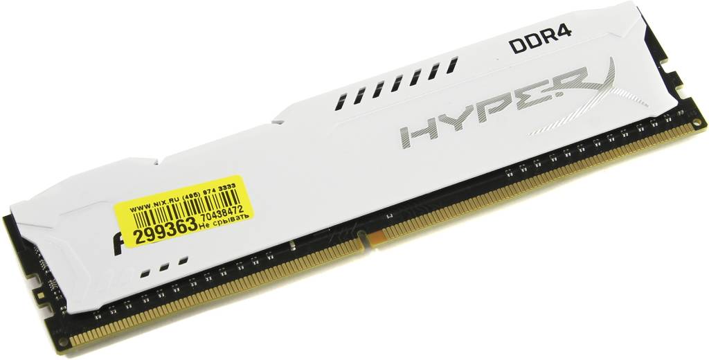    DDR4 DIMM  8Gb PC-19200 Kingston HyperX Fury [HX424C15FW2/8] CL15